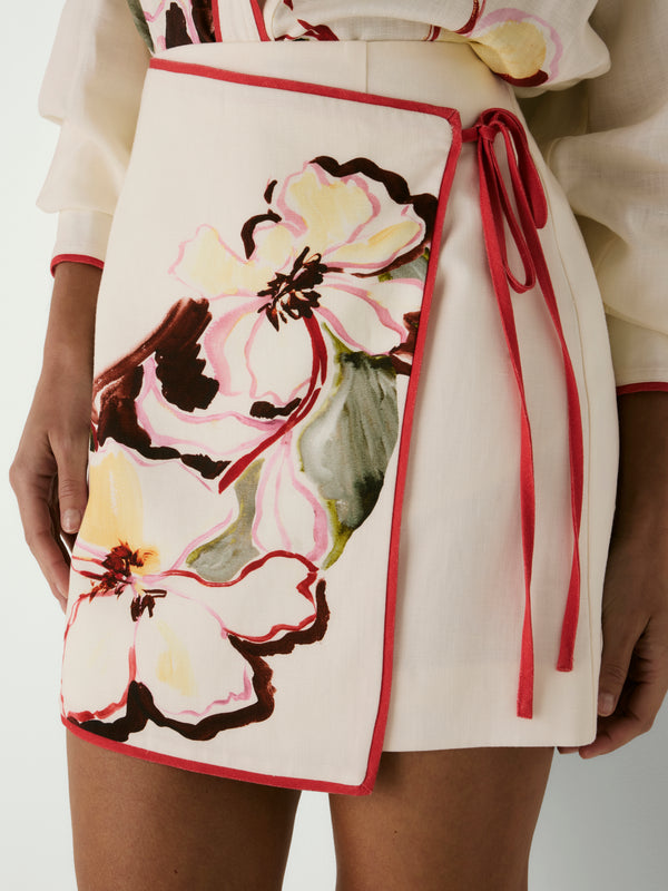 ASTON SKIRT, close-up detail