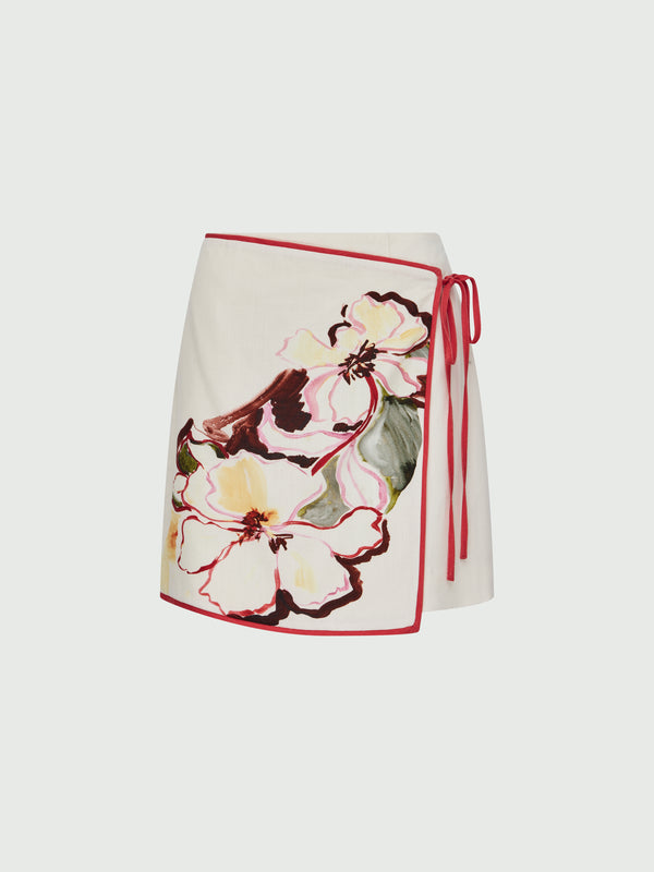 ASTON SKIRT, flat lay
