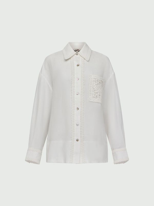 WHITLEY SHIRT, flat lay