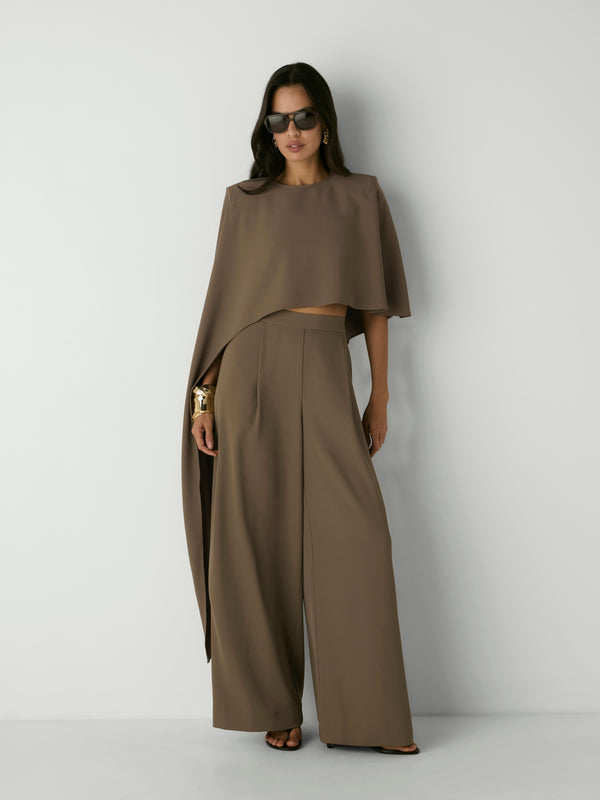 FAE CAPE AND CAMI, front view