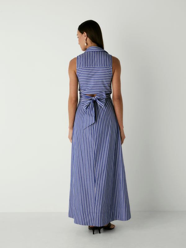 ANABELLA MIDI DRESS, back view