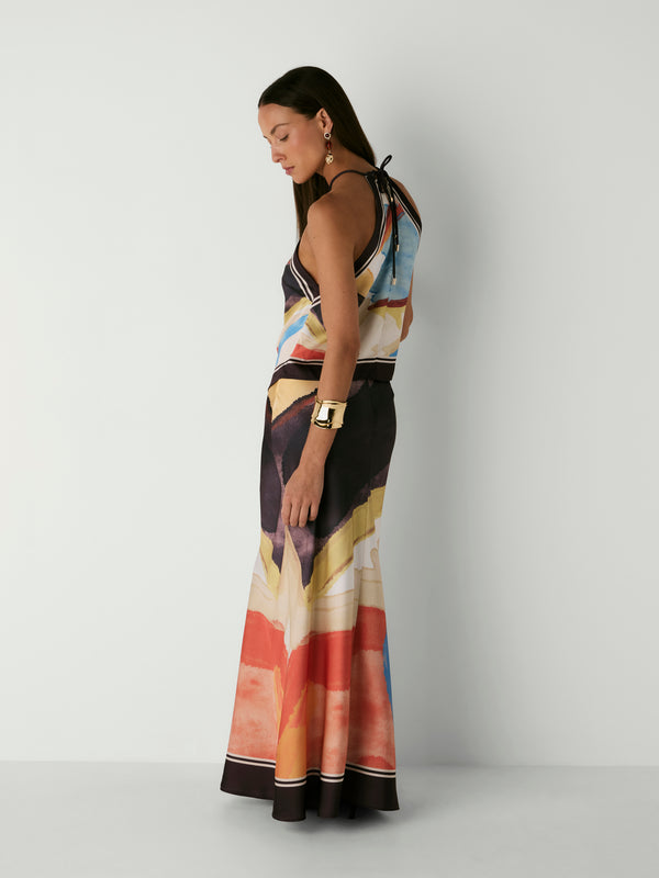 NEVADA HALTER TOP, back view