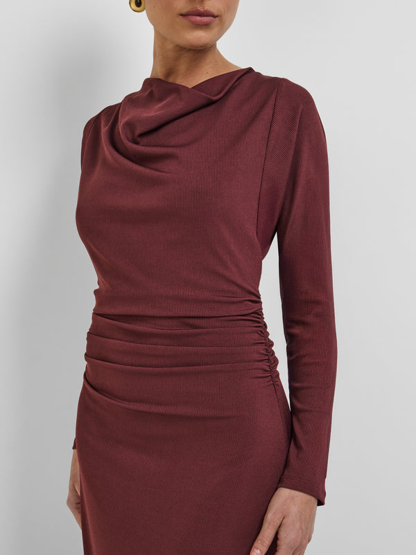 SCARLETT DRESS, close-up detail
