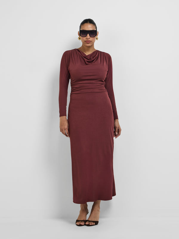 SCARLETT DRESS, front view on size 12 model
