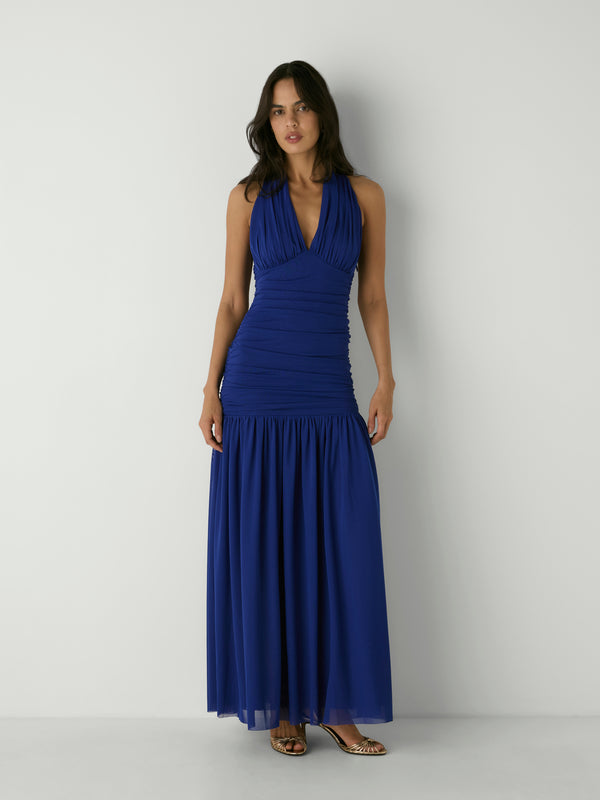 LUNE GOWN, front view on size 8 model