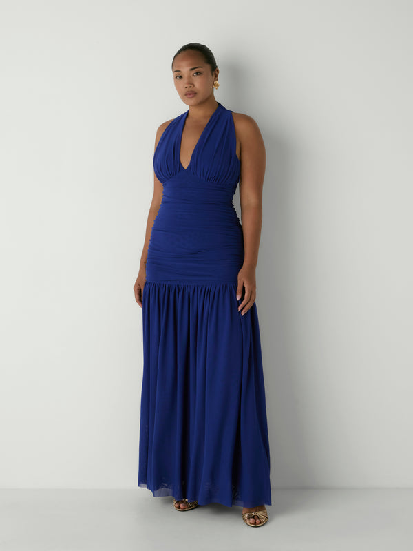 LUNE GOWN, front view on size 12 model