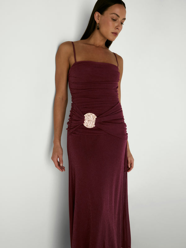 MONIQUE MAXI DRESS, close-up detail
