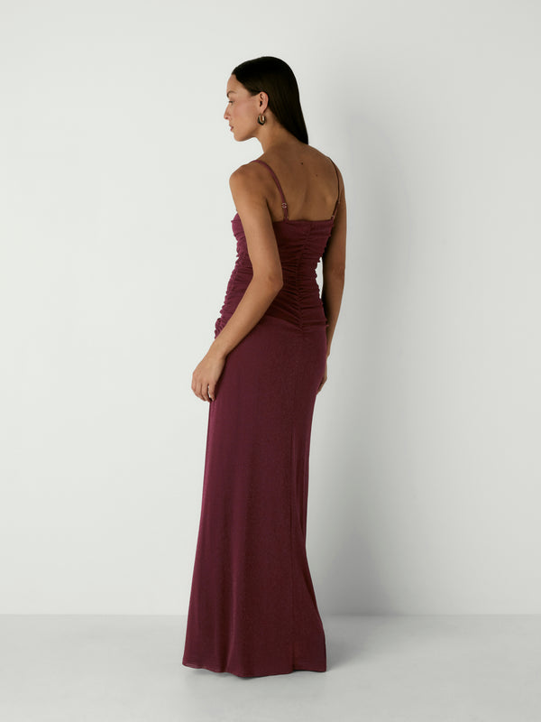 MONIQUE MAXI DRESS, back view