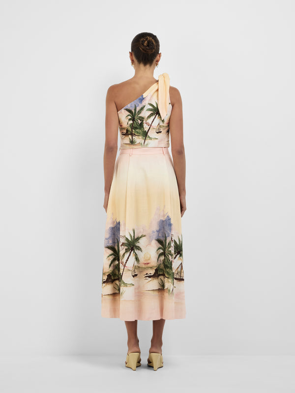 SHEIKE Seascape Top Print 1008398 Back Image