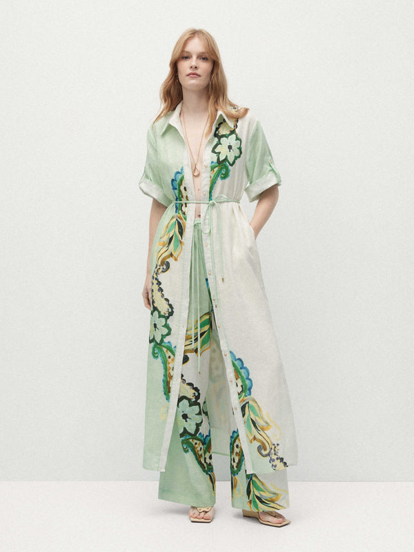 SHEIKE Dreamer Midi Dress Paisley 1008009 Campaign Image