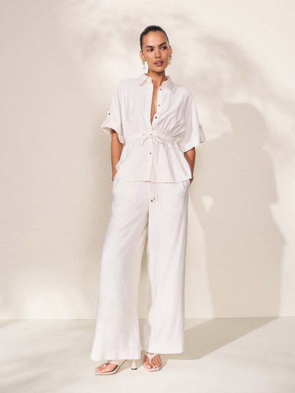 SHEIKE Joanna Pant Ivory 1008448 Campaign Image