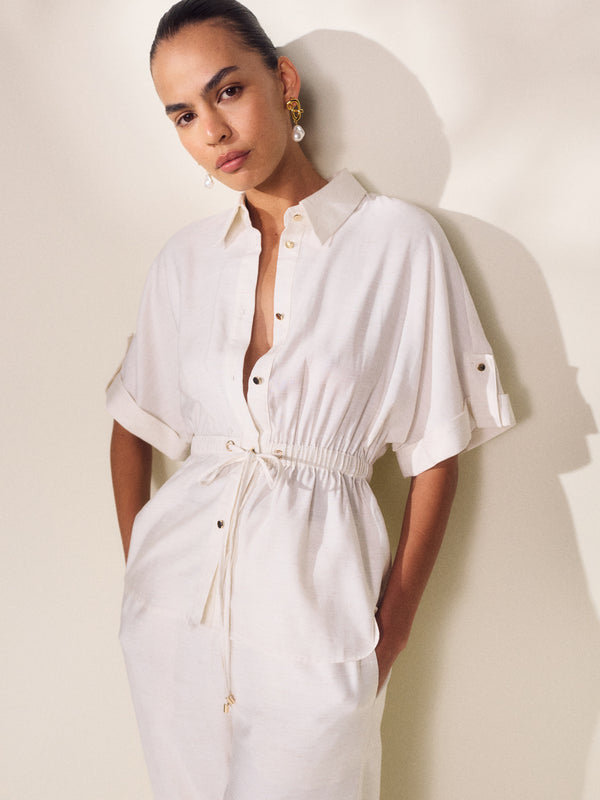 SHEIKE Joanna Shirt Ivory 1008449 Campaign Image