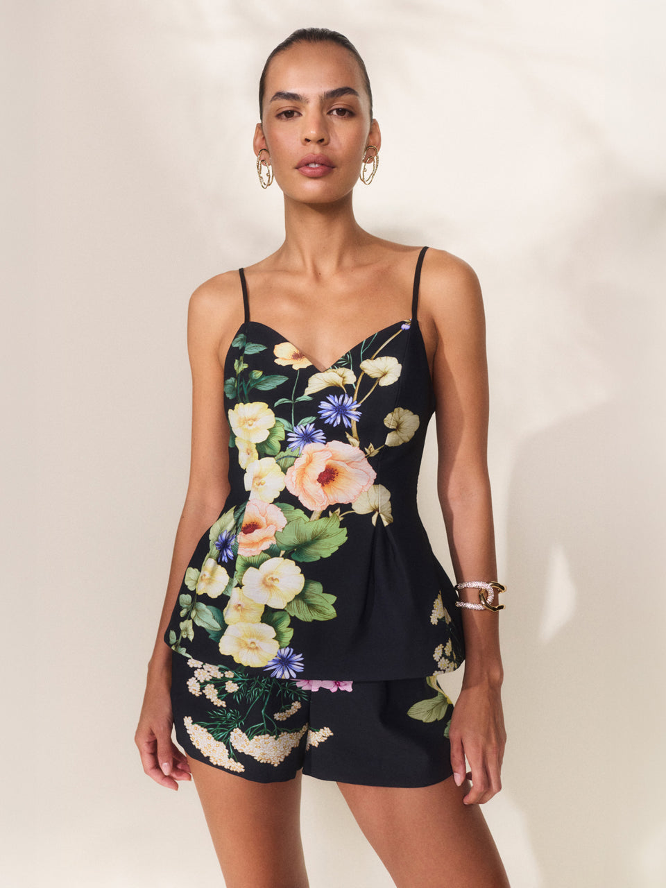 Layla Botanical Short Floral | Print Mini Shorts | SHEIKE