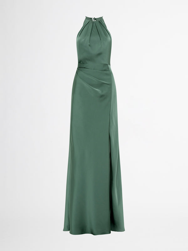 PALOMA DRESS IN SAGE GHOST IMAGE