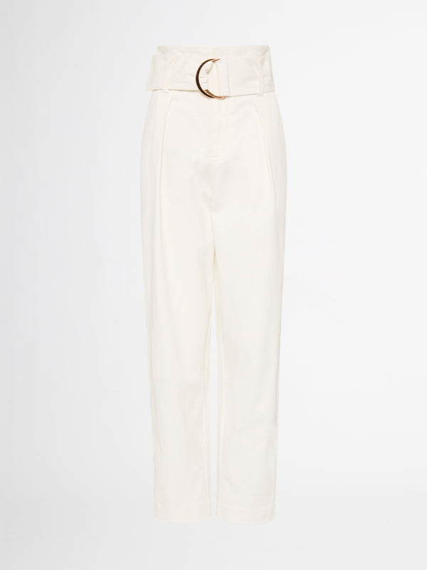 HORIZONS HIGH WAISTED PANT IN WHITE GHOST IMAGE