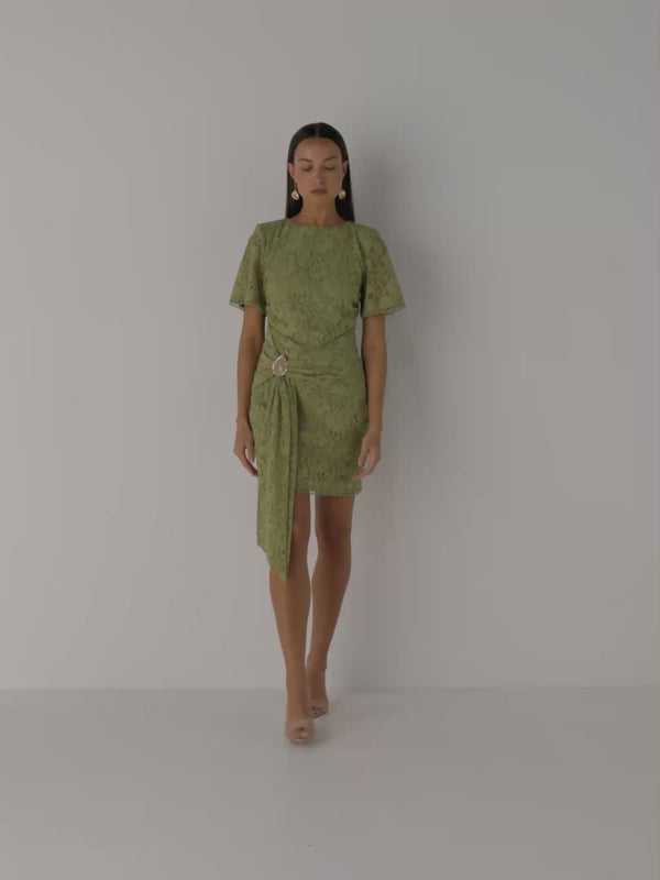 Video SHEIKE Larissa Mini Dress Olive 1009187 Video
