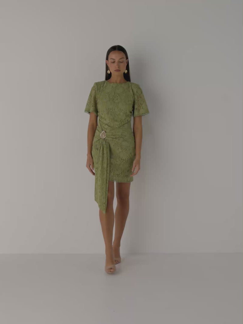 Video SHEIKE Larissa Mini Dress Olive 1009187 Video