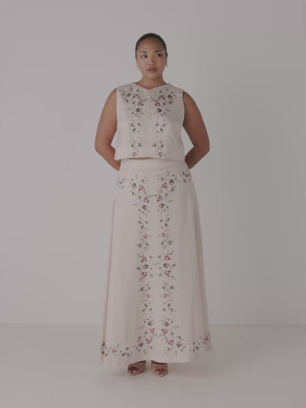 Video SHEIKE Freya Maxi Skirt Floral 1009143 Video