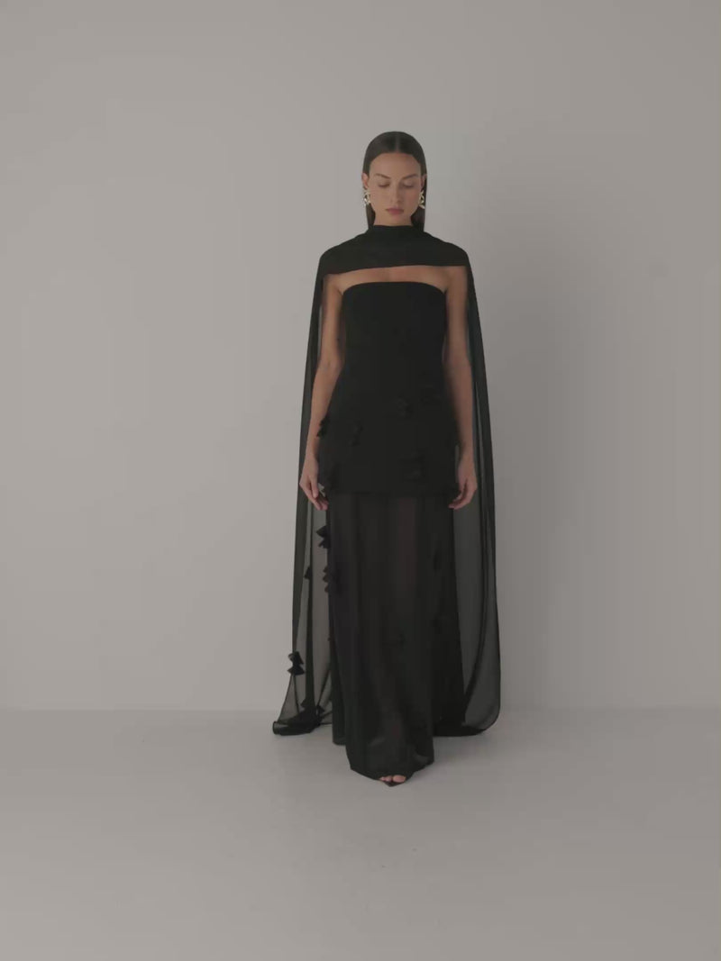 Video SHEIKE Aria Maxi Dress Black 1009231 Video
