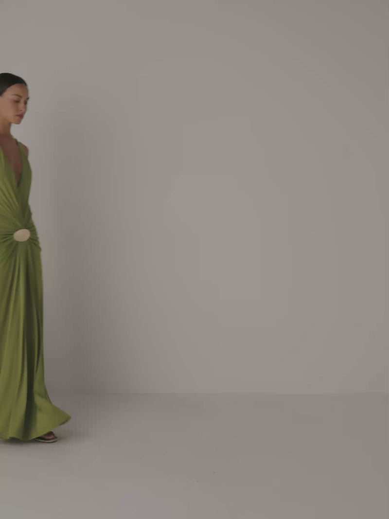 Video SHEIKE Tahlia Maxi Dress Green 1009269 Video