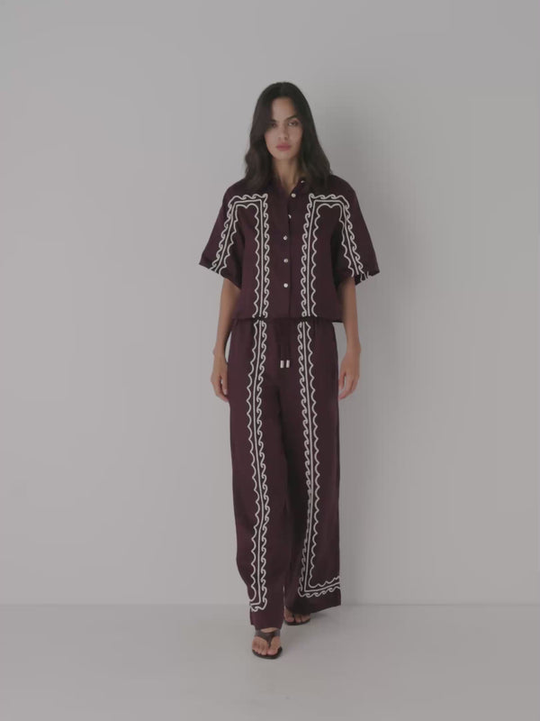 Video SHEIKE Lani Shirt Bordeaux 1009137 Video
