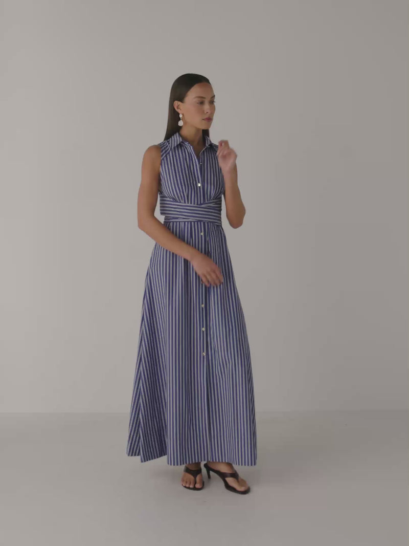 Video SHEIKE Anabella Midi Dress Stripe 1009256 Video