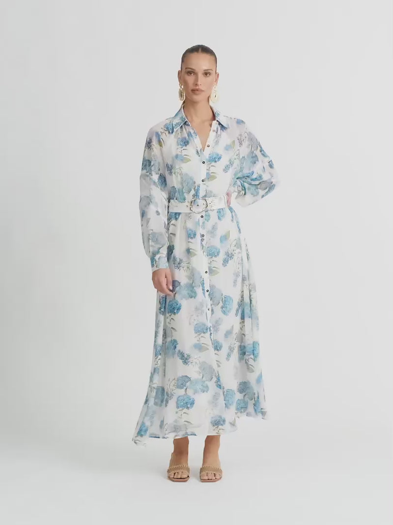 BLUE BELL MAXI DRESS IN FLORAL PRINT VIDEO